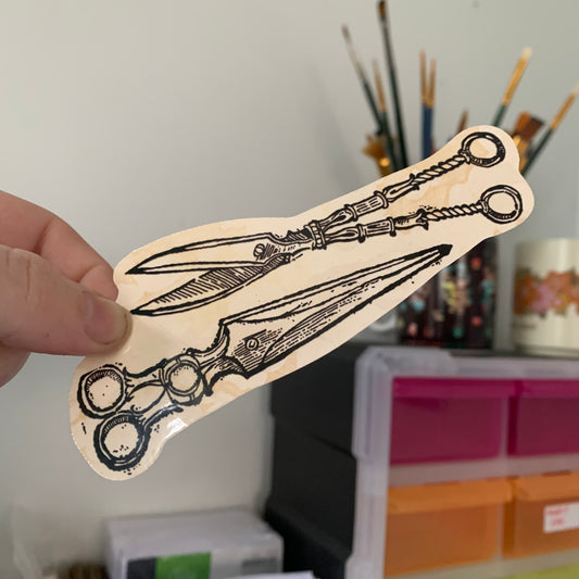 Scissors Sticker [Final Stock]