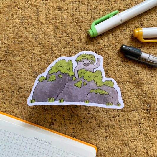 Mountain Monster Sticker