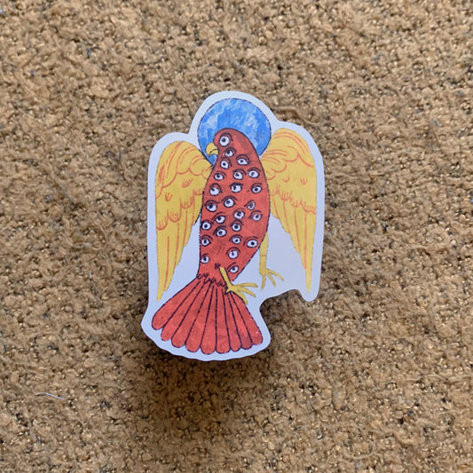 Biblically Accurate Bird Sticker