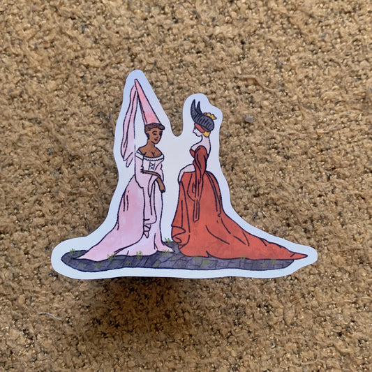 The Lovers Sticker